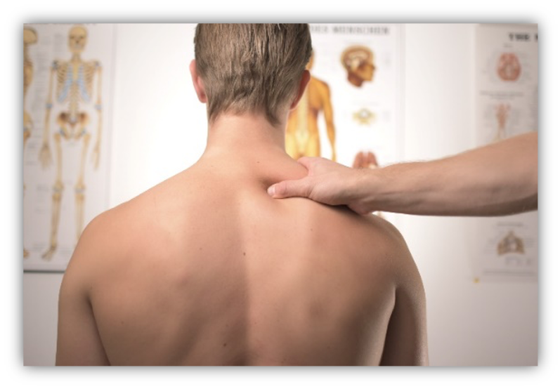 Massage thérapeutique de points réflexes